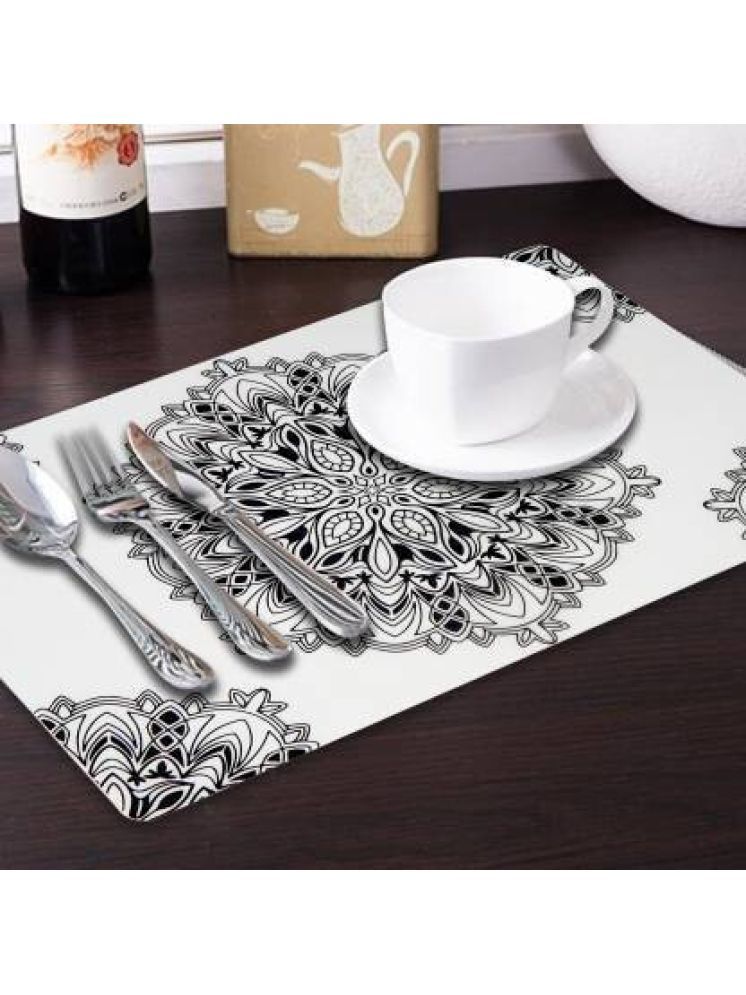     			Revexo PVC Solid Rectangle Table Mats ( 40 cm x 30 cm ) Pack of 1 - Multi