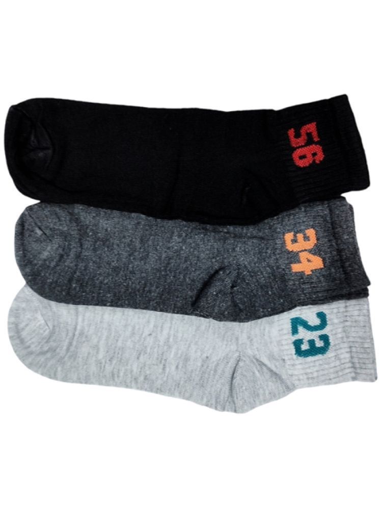     			Benicia Pack of 3 Men's Polyester Ankle Length Socks ( Multicolor )