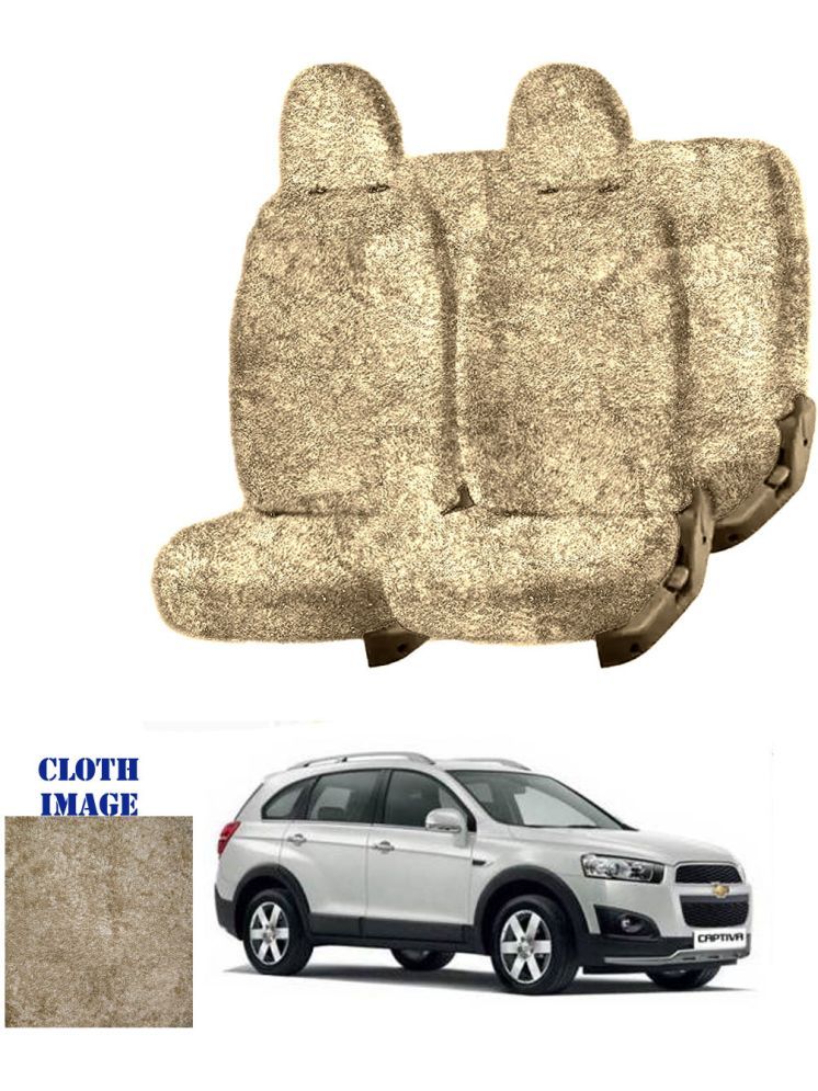     			Chevrolet Captiva Beige 5 Seater Car Seat Cover