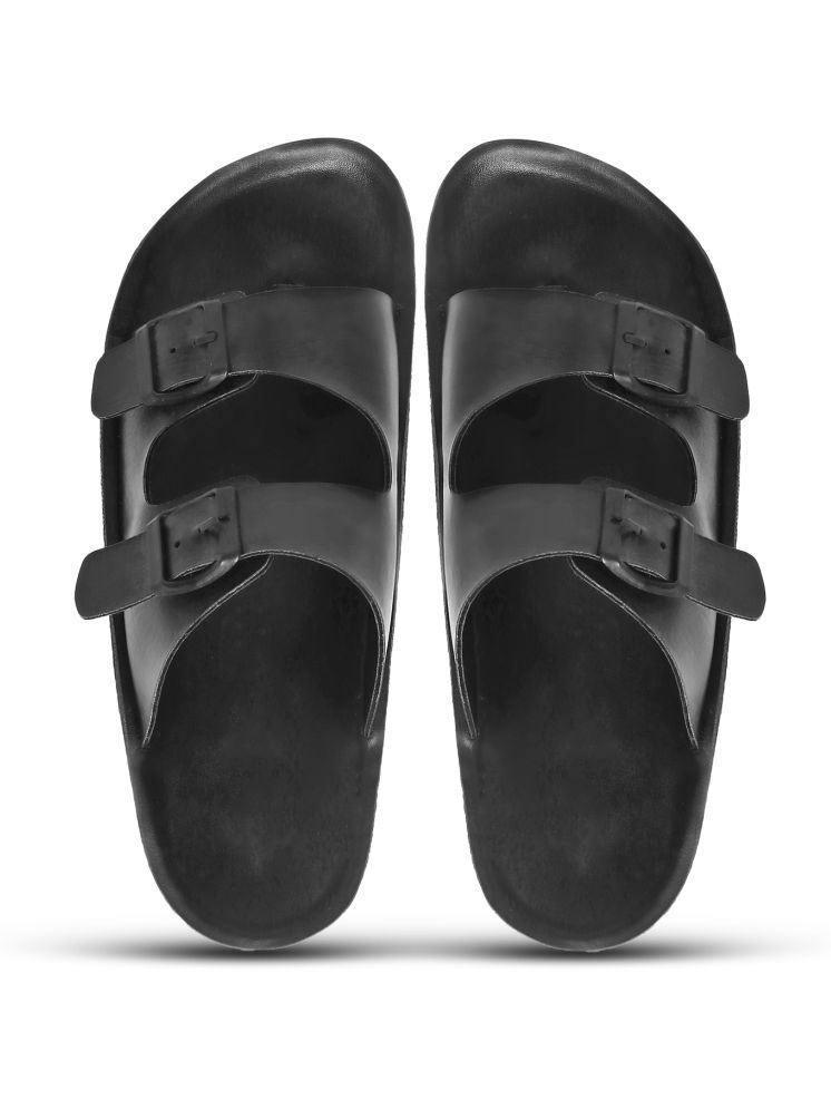     			Doctor Health Super Soft Black Men's Slide Flip Flop