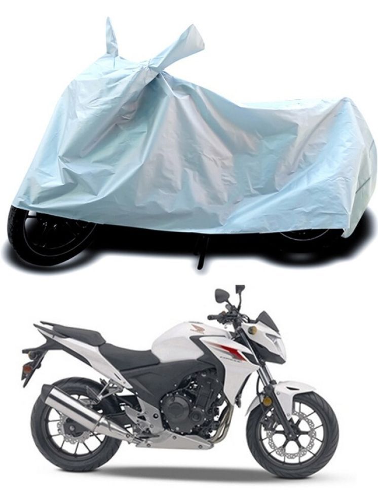     			EGAL Bike Body Cover for Honda ( Pack of 1 ) , Silver