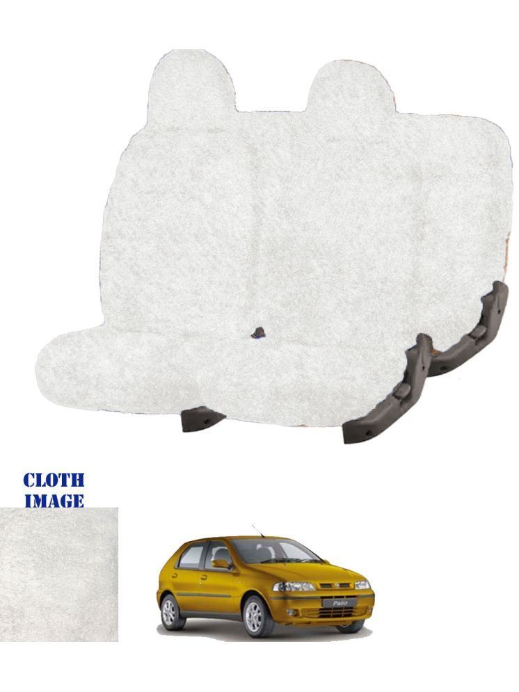     			Fiat Palio D White 5 Seater Car Seat Cover