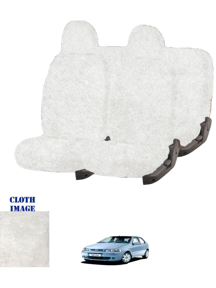     			Fiat Palio NV White 5 Seater Car Seat Cover