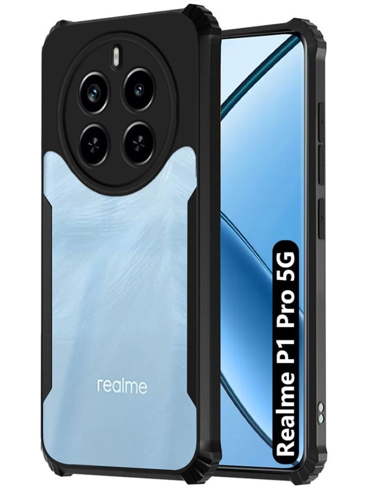     			Finaux Shock Proof Case Compatible For Polycarbonate Realme P1 Pro 5G ( )