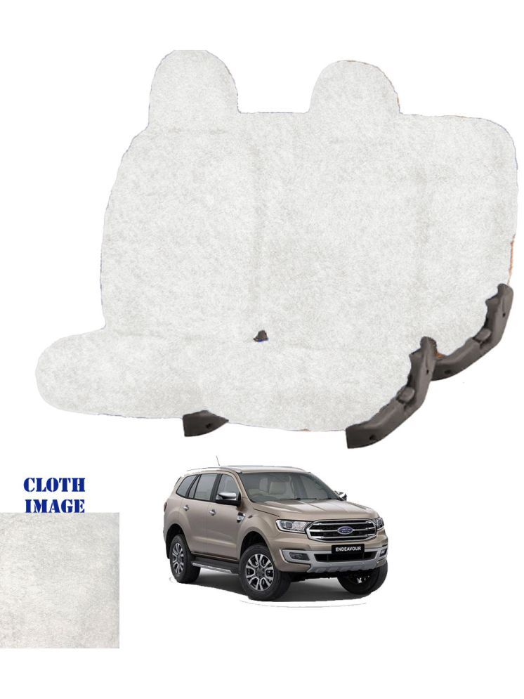     			Ford Endeavour 7S White 7 Seater Car Seat Cover