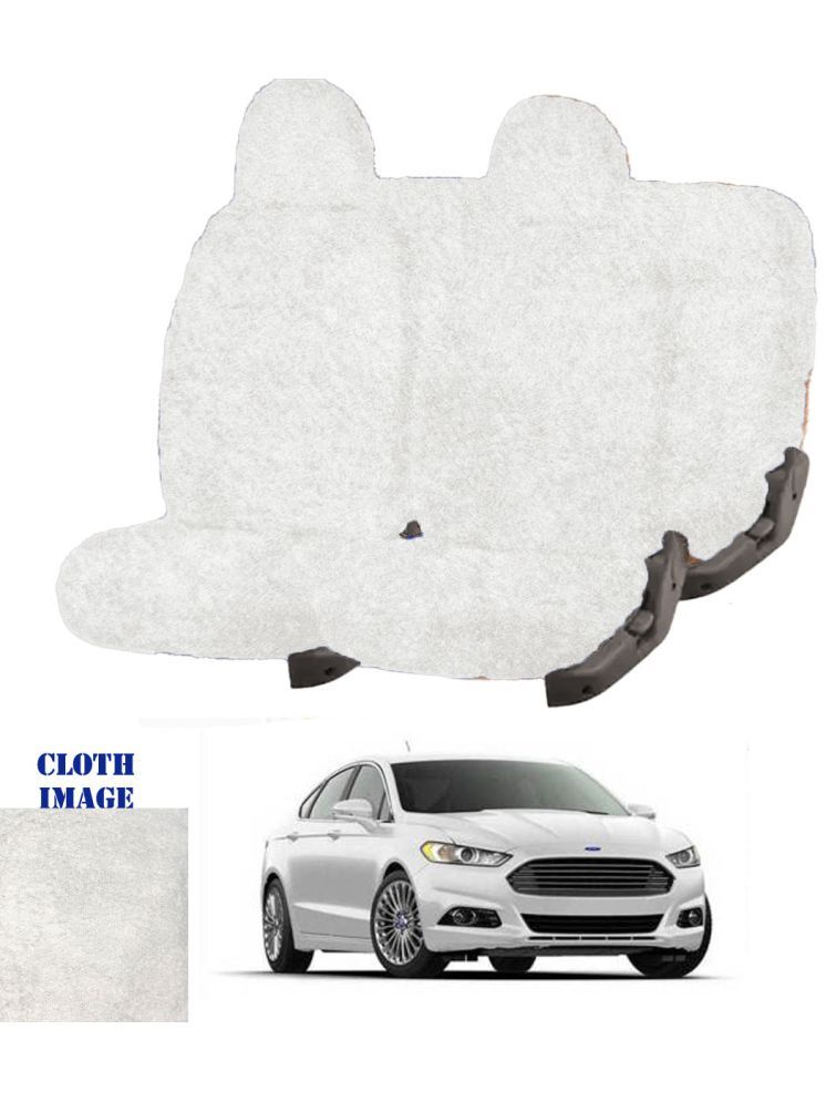     			Ford Fusion White 5 Seater Car Seat Cover