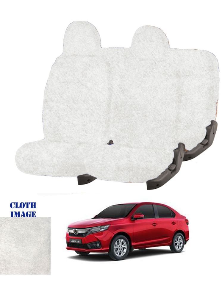     			Honda Amaze White 5 Seater Car Seat Cover