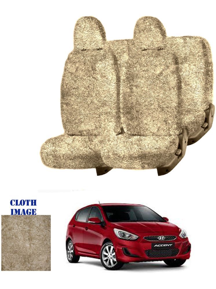     			Hyundai Accent Beige 5 Seater Car Seat Cover