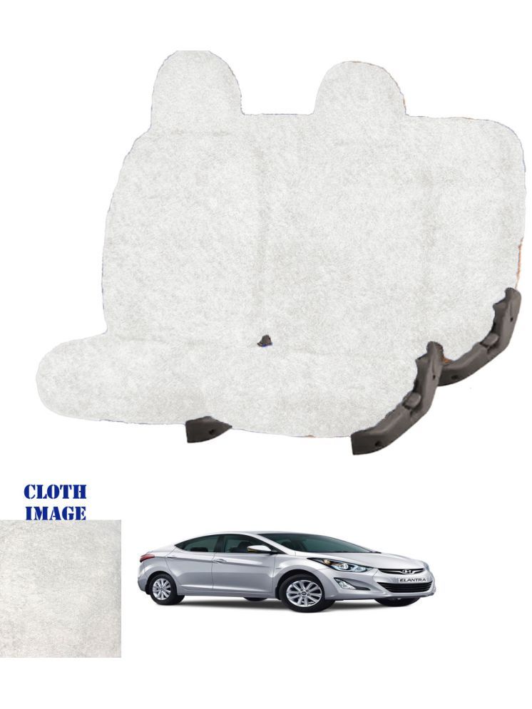     			Hyundai Elantra Fludic White 5 Seater Car Seat Cover