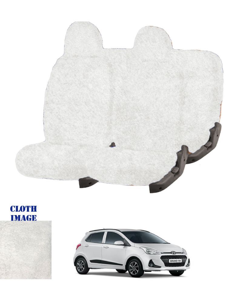     			Hyundai Grand i10 White 5 Seater Car Seat Cover