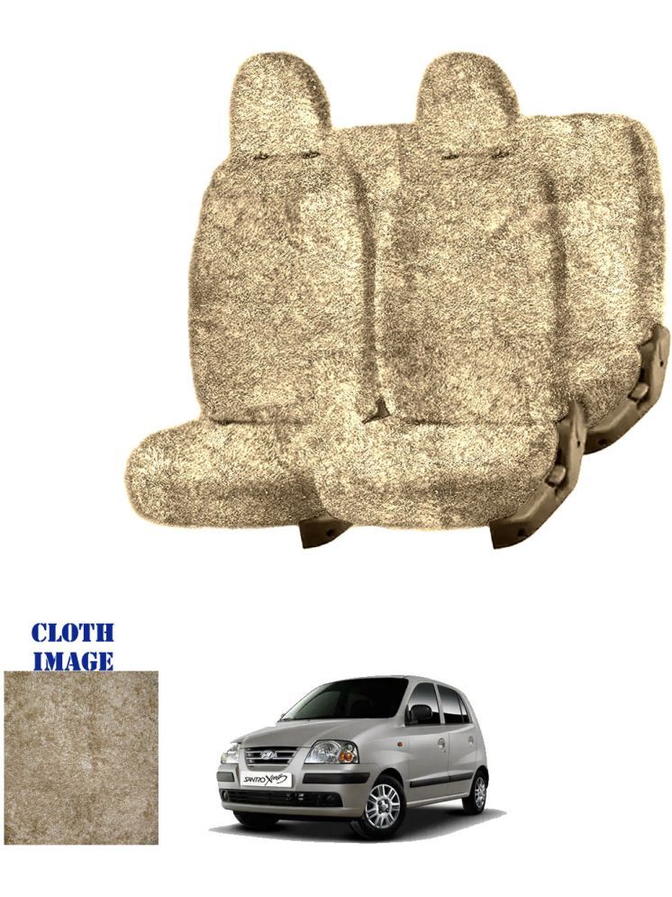     			Hyundai Santro Xing Beige 5 Seater Car Seat Cover