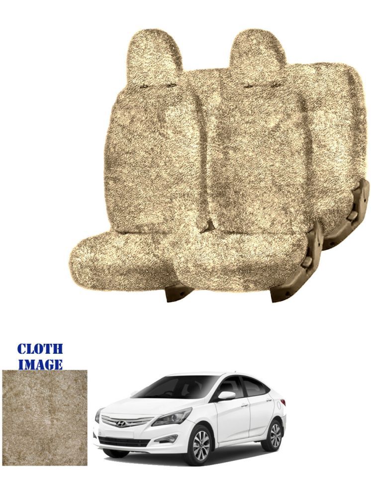     			Hyundai Verna 4S Beige 5 Seater Car Seat Cover