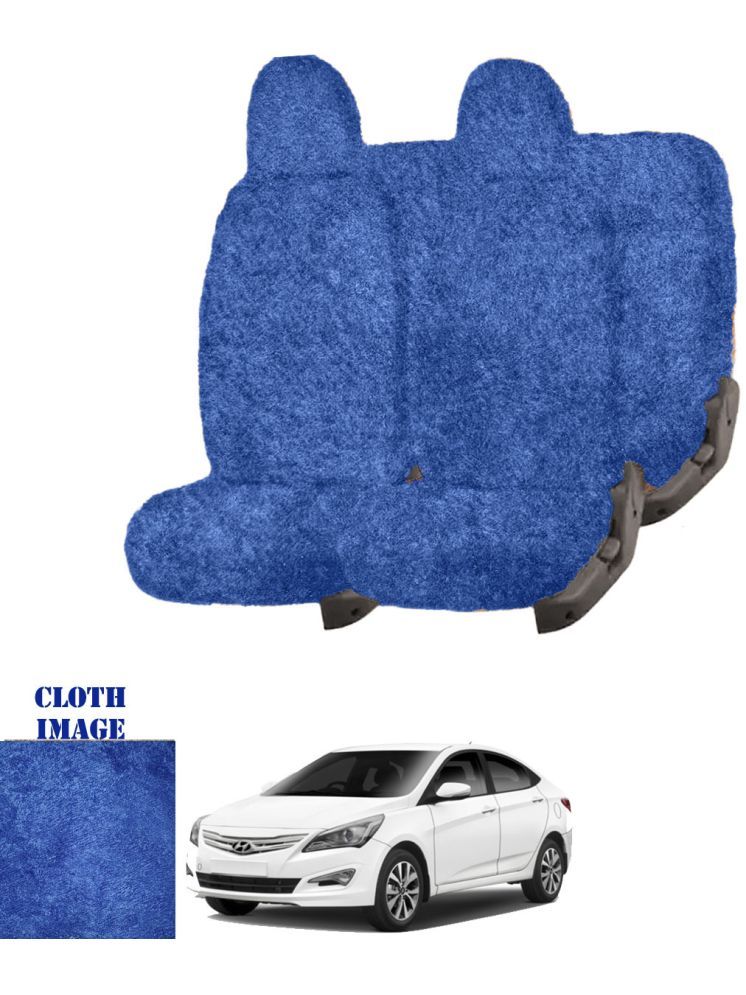     			Hyundai Verna 4S Blue 5 Seater Car Seat Cover