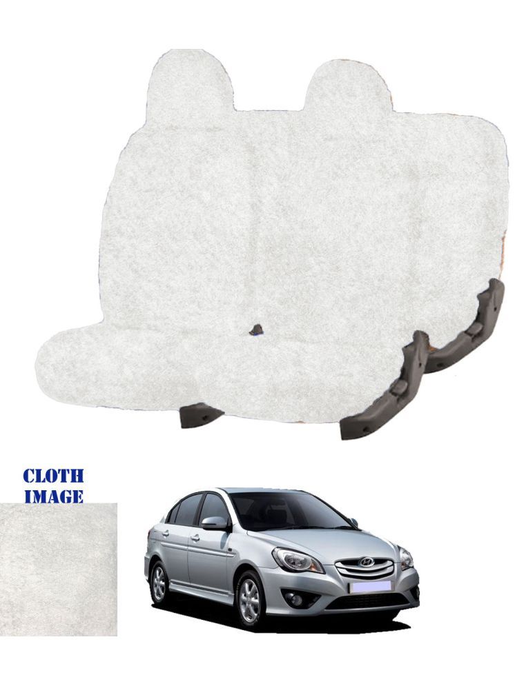     			Hyundai Verna Transform White 5 Seater Car Seat Cover