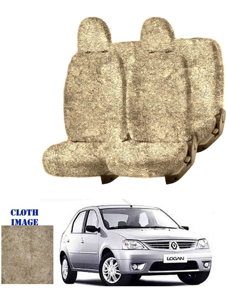     			Mahindra Logan Beige 5 Seater Car Seat Cover