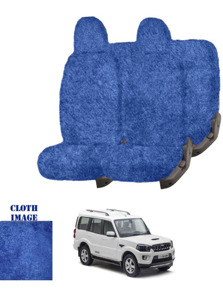     			Mahindra New Scorpio Blue 5 Seater Car Seat Cover