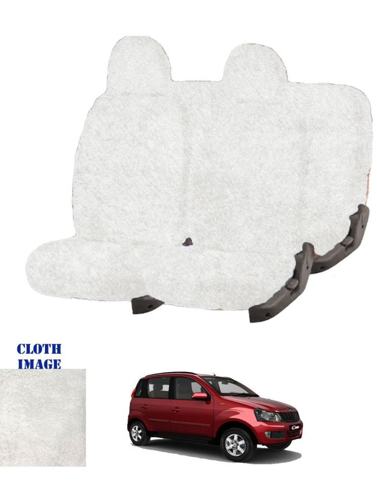     			Mahindra Quanto 7S White 7 Seater Car Seat Cover