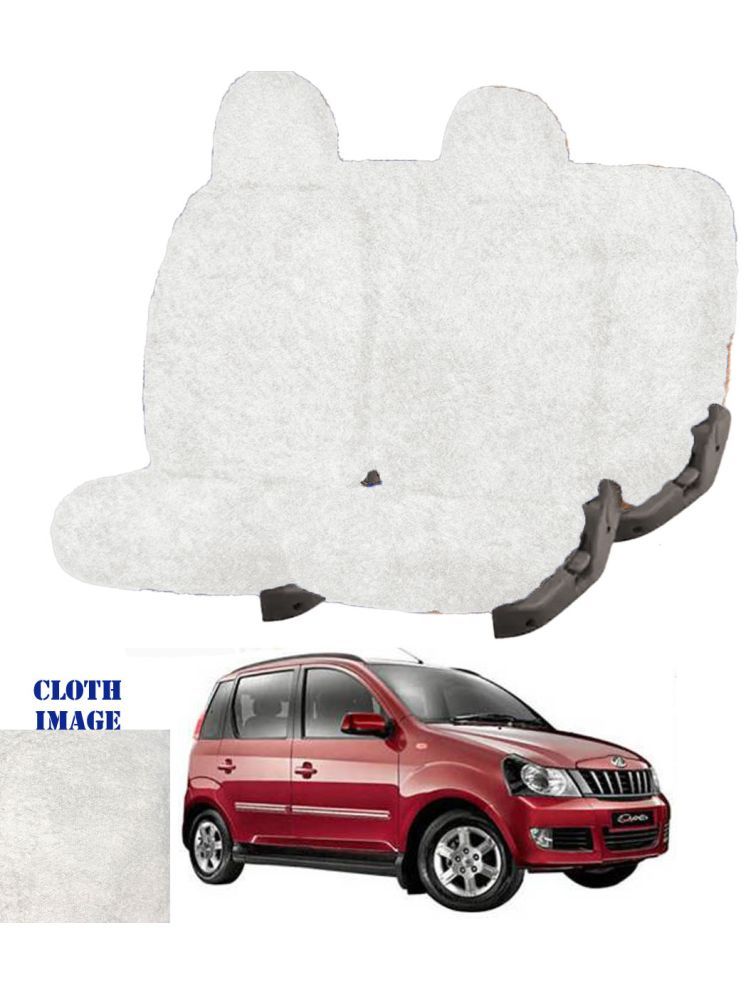     			Mahindra Quanto White 8 Seater Car Seat Cover