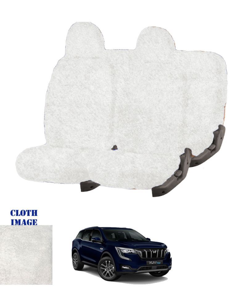     			Mahindra XUV White 5 Seater Car Seat Cover