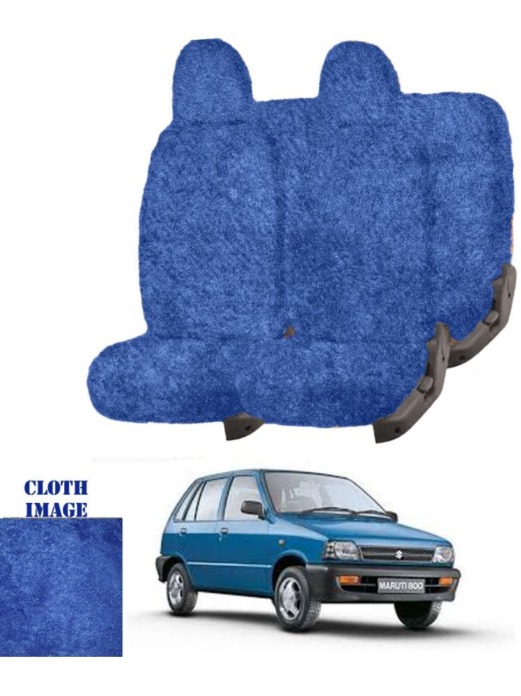     			Maruti 800 Blue 5 Seater Car Seat Cover