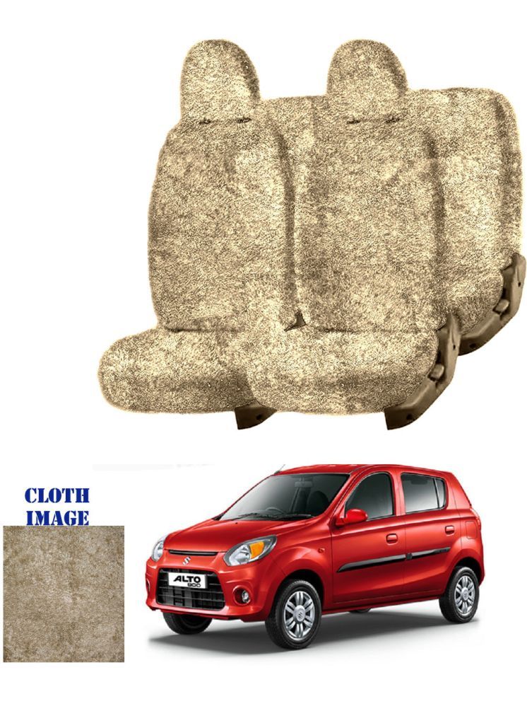     			Maruti Alto 800 Beige 5 Seater Car Seat Cover