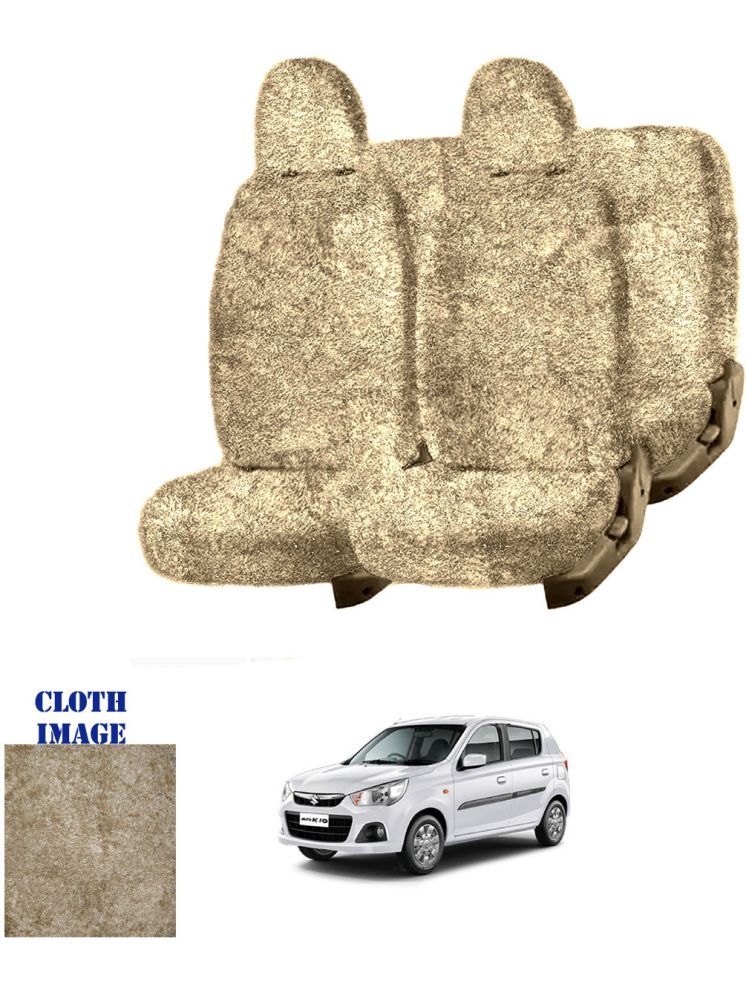     			Maruti Alto K10 Beige 5 Seater Car Seat Cover