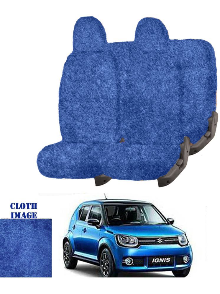     			Maruti Ignis Blue 5 Seater Car Seat Cover