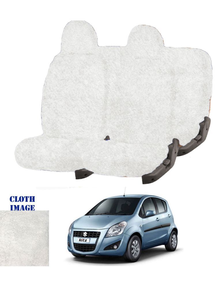     			Maruti Ritz White 5 Seater Car Seat Cover