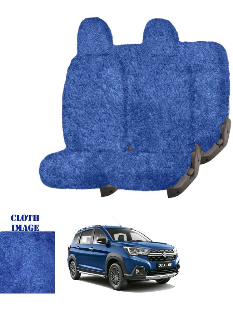     			Maruti XL6 Blue 5 Seater Car Seat Cover