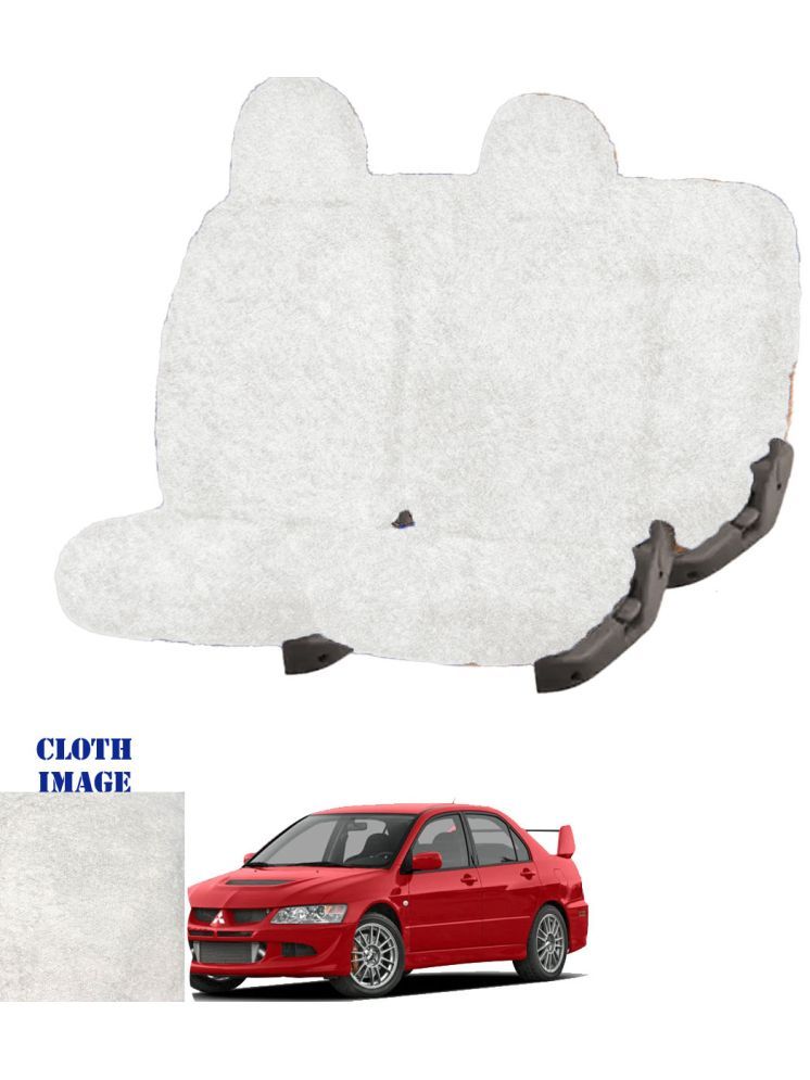     			Mitsubishi Lancer Evolution White 5 Seater Car Seat Cover