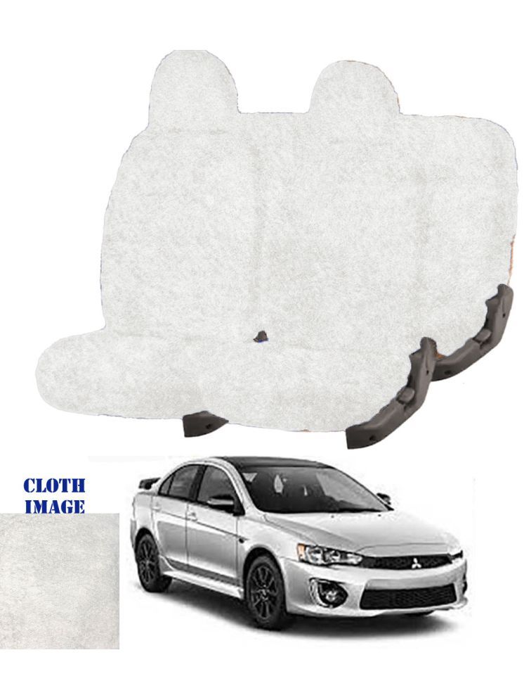     			Mitsubishi Lancer White 5 Seater Car Seat Cover