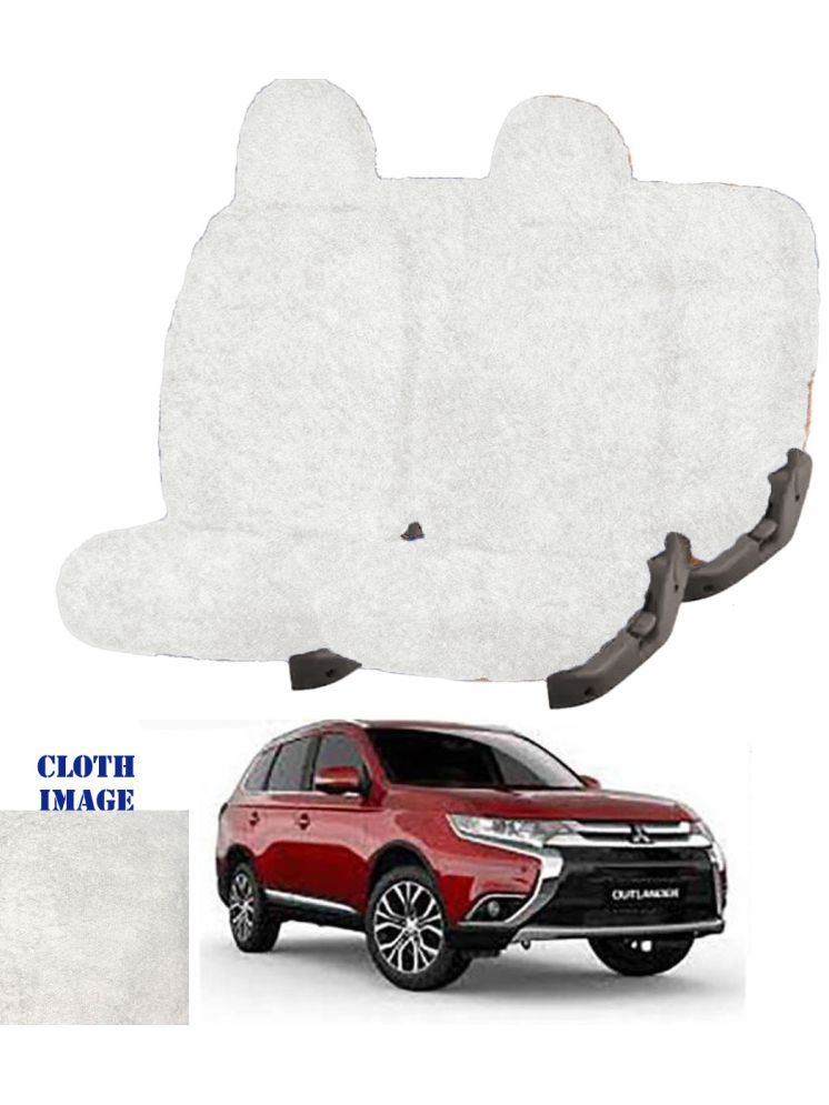     			Mitsubishi Outlander White 5 Seater Car Seat Cover