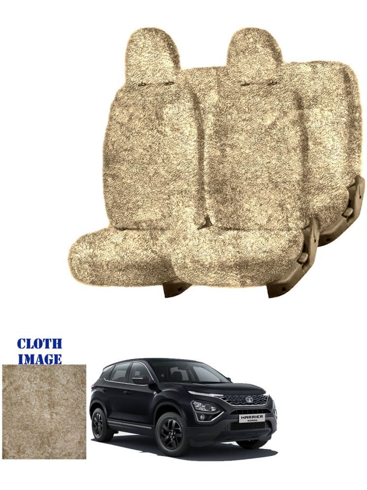     			Tata Harrier Beige 7 Seater Car Seat Cover