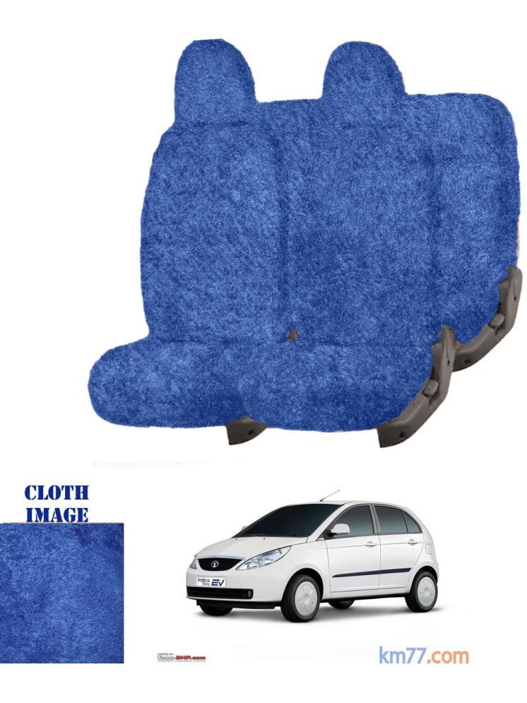     			Tata Indica Vista Blue 5 Seater Car Seat Cover