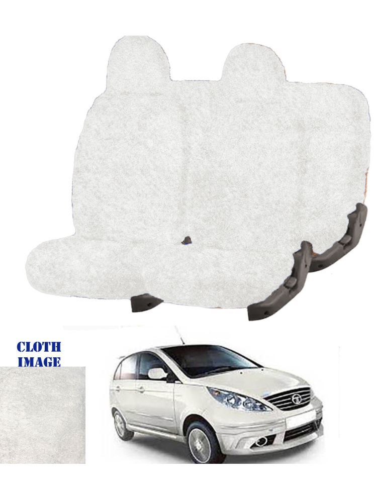     			Tata Indica White 5 Seater Car Seat Cover