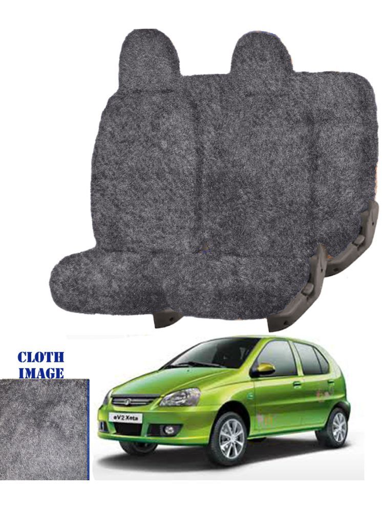     			Tata Indica eV2 Grey 5 Seater Car Seat Cover