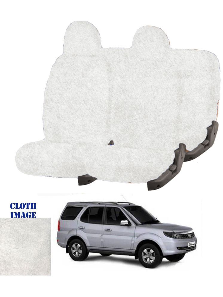     			Tata Safari White 7 Seater Car Seat Cover