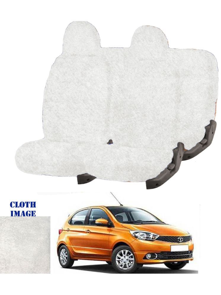     			Tata Tiago White 5 Seater Car Seat Cover