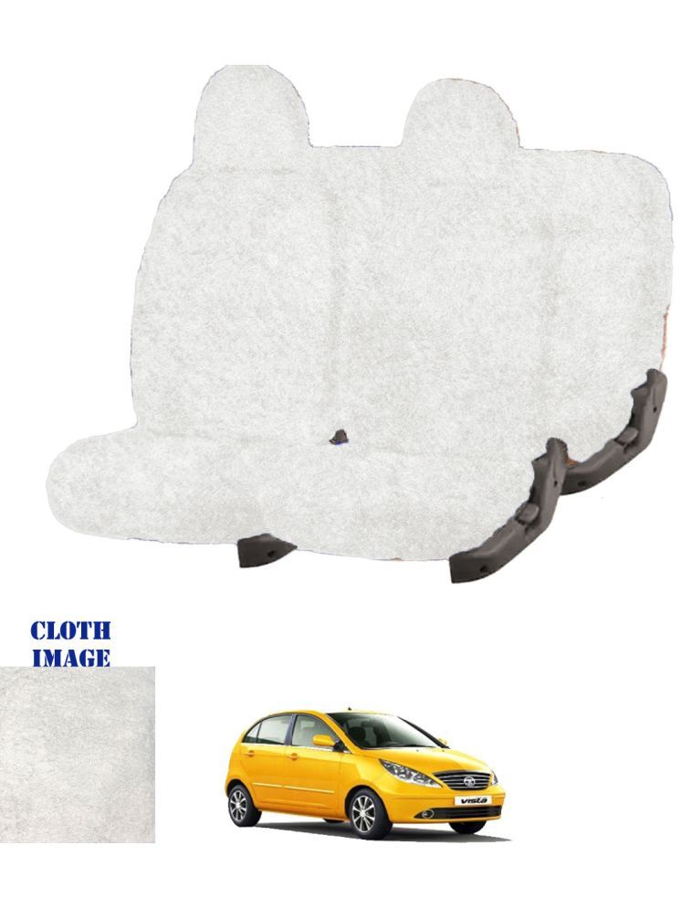     			Tata Vista Tech White 5 Seater Car Seat Cover