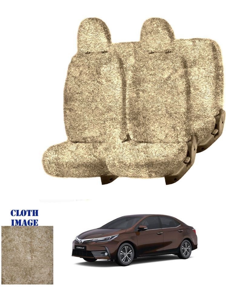     			Toyota Corolla Altis Beige 5 Seater Car Seat Cover