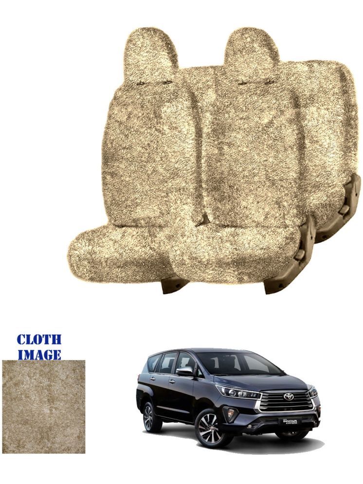     			Toyota Innova Crysta Beige 7 Seater Car Seat Cover