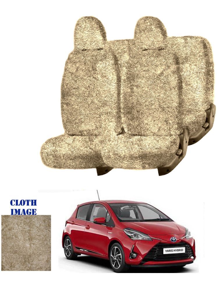     			Toyota Yaris Beige 5 Seater Car Seat Cover