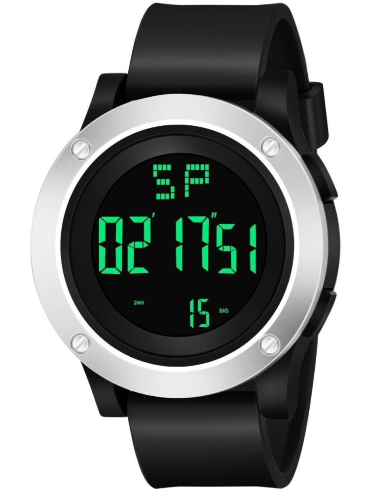     			Trex Black Silicon Digital Men's Watch