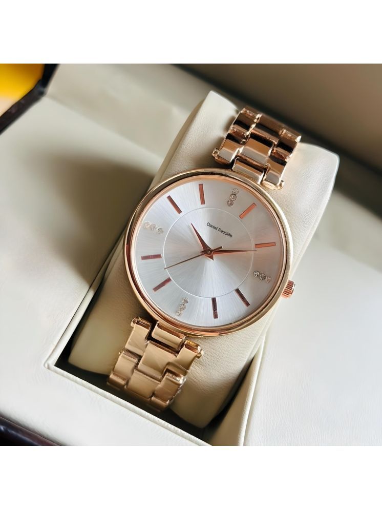     			Trex Rose Gold Stainless Steel Analog Womens Watch