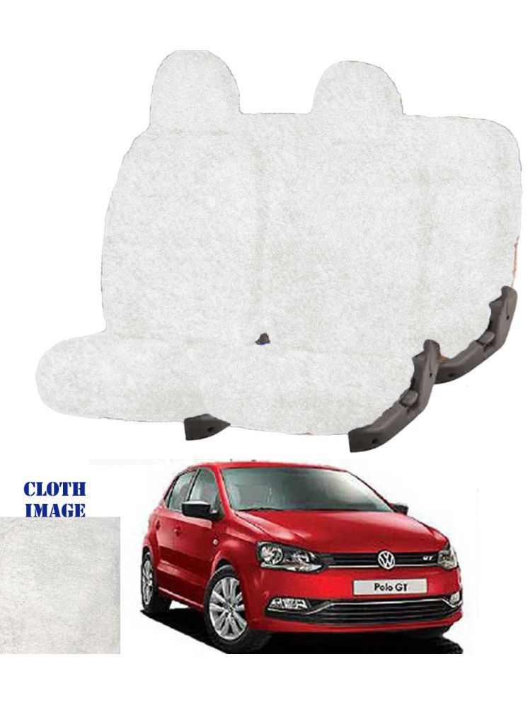     			Volkswagen Polo White 5 Seater Car Seat Cover