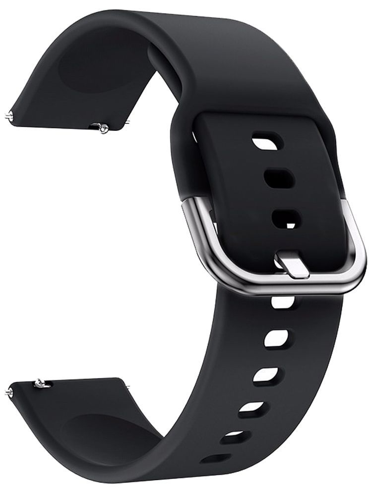     			ACM Watch Strap Silicone Belt 22mm compatible with Cellecor M8 Plus Smartwatch Sports Hook Band Black