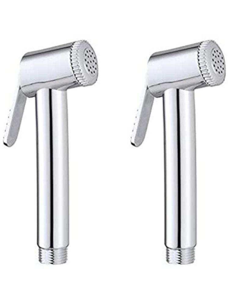     			BATHONIX ABS Supreme Health Faucet Head Only 2pcs Plastic(ABS) Health Faucet (Water Sprayer)