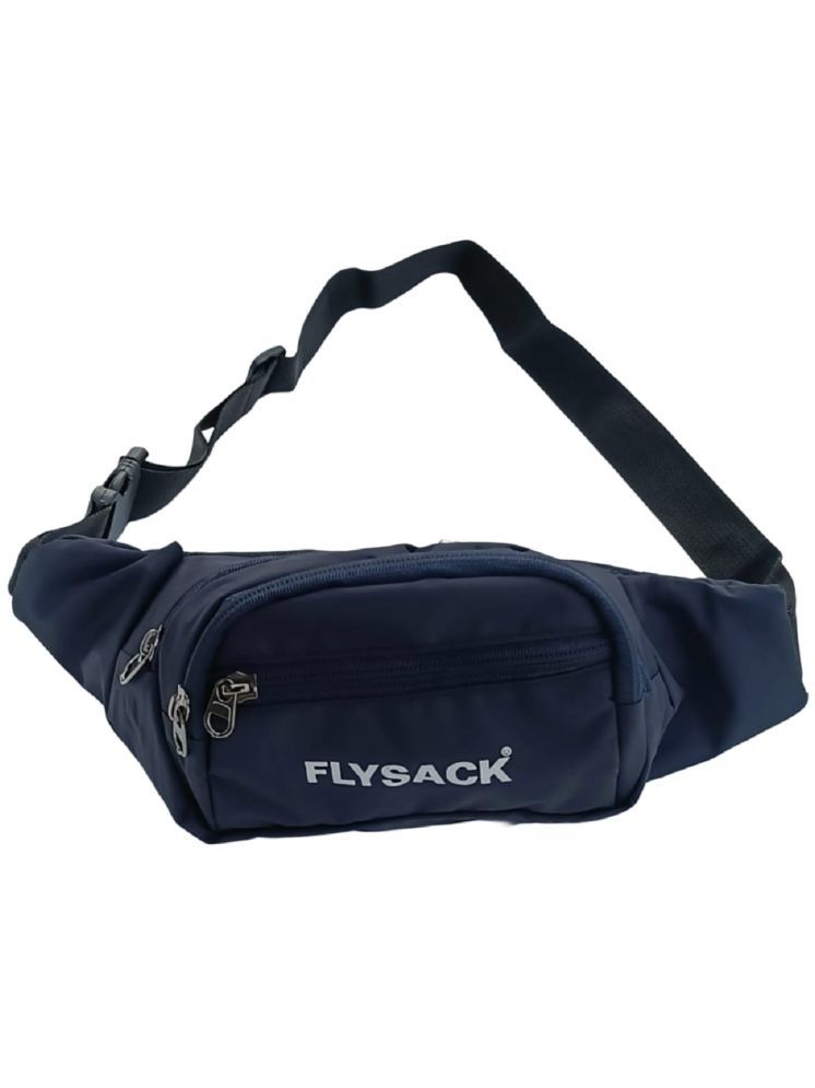     			FLYSACK Travel Waist Bags Polyester Blue Waist Pouch