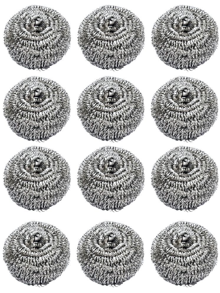     			Grow Basket Dishwash Refill Steel Scrubber 12 g Pack of 10