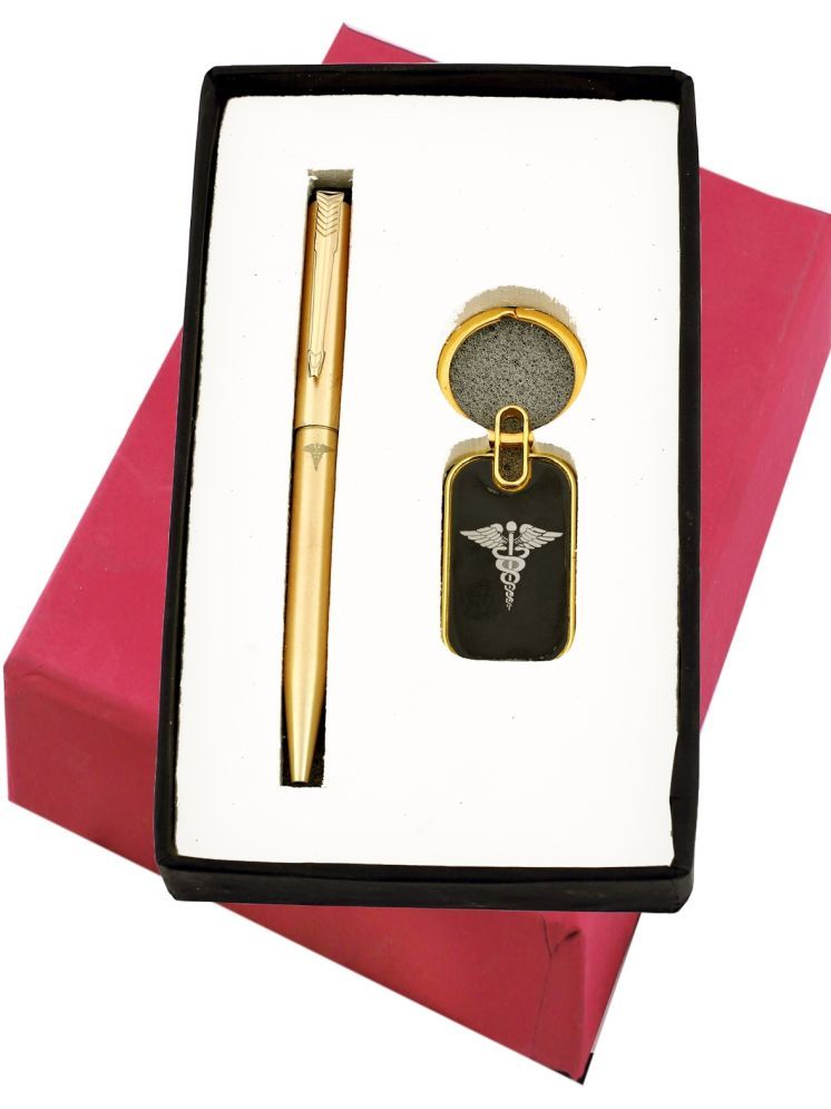     			KK CROSI Pen and Keychain for Gifting Set for Some one special.